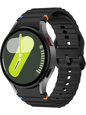 MobaxAksesuar Huawei Watch Gt Gt2 Gt3 Gt4 42MM/HONOR Magic 2 20MM Kordon Dekoratif Örgü Çizgili Spor Silikon Kayış