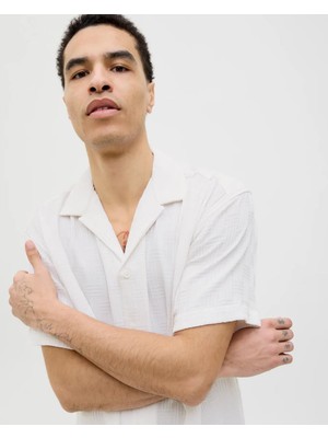 Jack&jones 12269636 Jjematteo Rosort Kısa Kol Gomlek