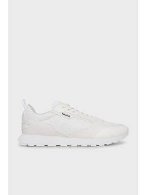Hugo Monogram Logo Baskılı Sneaker Ayakkabı Erkek Ayakkabı 50536205 100