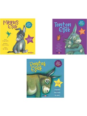 Beta Kids Paytak Eşek-Minnoş Eşek-Tonton Eşek Hikaye Kitapları
