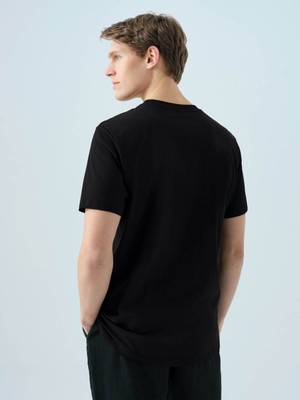 Loft  Siyah Erkek T-Shirt LF2038461