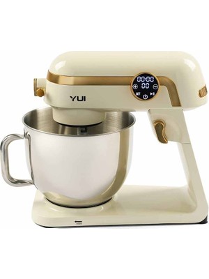 Easy Chef M123 1800W Güç 7l Hazne Stand Mikser Krem Gold