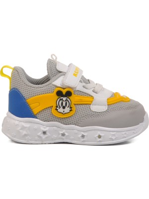 Ayakmod Buz Saks Cırtlı Işıklı Hafif  Çocuk Spor Ayakkabı Ruffon B