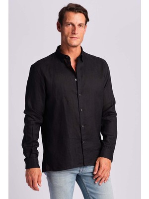 Ruck & Maul % 100 Pamuk  Relaxed Fit Dokuma Gömlek Erkek Gömlek RMM025000014 24865