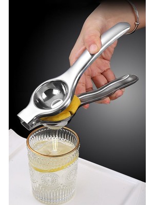 Komple 304 Paslanmaz Çelik Limon Narenciye Sıkacağı MT126