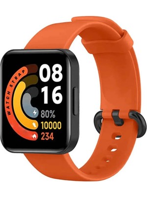 Nezih Case Xiaomi Redmi Watch 2 Lite Uyumlu Yumuşak Akıllı Saat Silikon Kordon/kayış