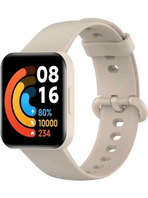 Nezih Case Xiaomi Redmi Watch 2 Lite Uyumlu Yumuşak Akıllı Saat Silikon Kordon Kayış