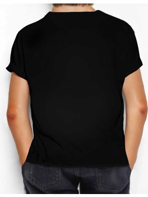 Bmw Angel Lights Siyah Çocuk Tişört