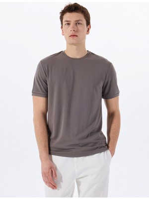 gmg firenze Bisiklet Yaka Kol Ucu Duble Modal Erkek T-shirt