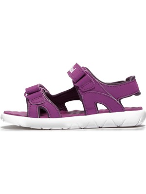 Timberland Mor Kız Çocuk Sandalet TB0A43EAETQ1-PERKINS Row Backstrap