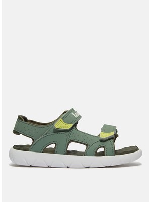 Timberland Yeşil Erkek Çocuk Sandalet TB0A43EAEX01-PERKINS Row Backstrap