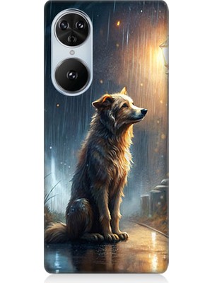Teknomeg Reeder S19 Pro S Edge Uyumlu Yağmurlu Sokak  Desenli Silikon Kılıf