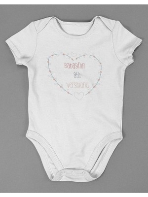 Sevbano Babasının Atlı Versiyonu ! Yazılı Pamuklu Yumuşak Unisex Çıtçıtlı Body Zıbın