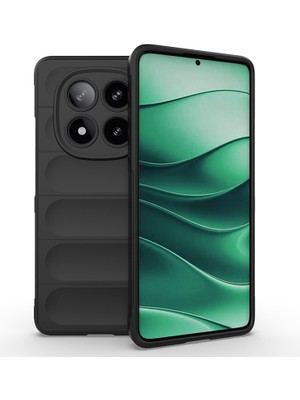 Vendas Xiaomi Redmi Note 14 Pro 4G Kılıf Esnek TPU Oyuklu Arka Yüzey Tasarımlı Zore Etnik Silikon Kapak