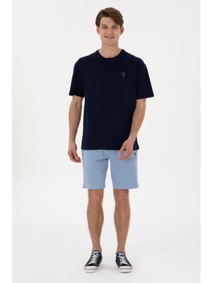 U.s. Polo Assn. Erkek Mavi Şort (Örme) 50298062-VR036