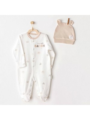 Andywawa AC25853 Happy Animals Tulum Takım Ekru