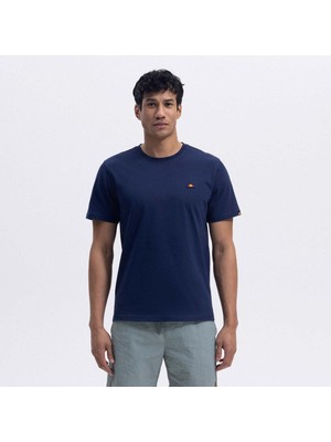 Ellesse EM461-NV Bisiklet Yaka Erkek T-Shirt - Lacivert