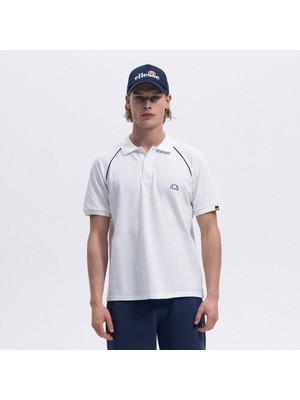 Ellesse EM407-OF Polo Yaka Erkek T-Shirt - Kırık Beyaz