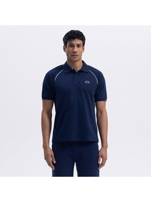 Ellesse EM407-NV Polo Yaka Erkek T-Shirt - Lacivert
