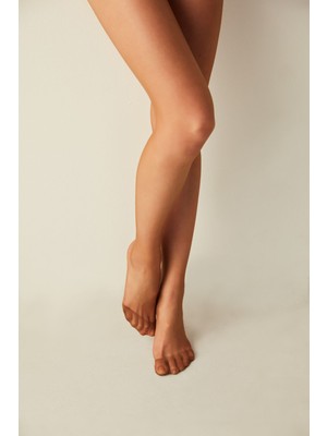 Fit 15 Kakao Külotlu Çorap