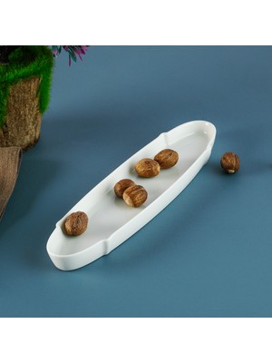 Aryıldız Lunar Yuvarlak Zeytin Servis Tabağı 25 cm