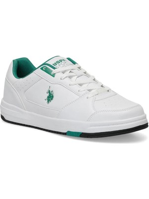 U.S. Polo ASSN. 101502099 Presto FX Erkek Beyaz-Yeşil Spor Ayakka