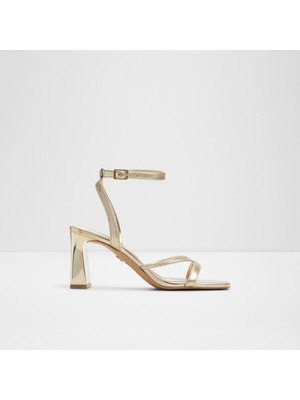 Aldo Stellare Sandalet Orta Boy Topuklu Sandalet - Gold