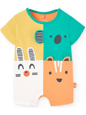 Erkek Newborn Kısa Tulum