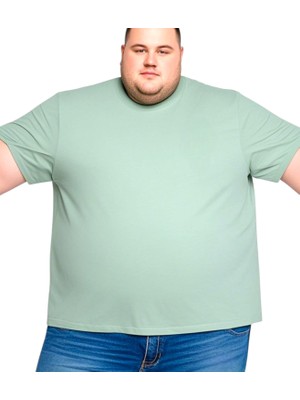 Erkek Büyk Beden Oversize Kısa Kollu T-Shirt 3xl 4xl 5xl 6xl 7xl 8xl