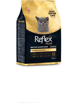 Reflex Plus British Shorthair Yavru Kedi Maması 8 kg
