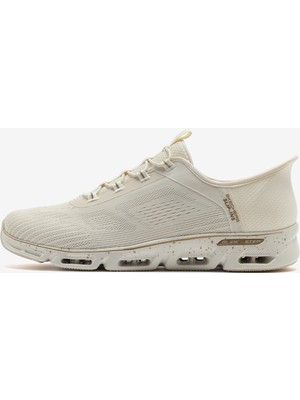 Skechers Glide-Step Gratify - Pace Kadın Natürel/Altın Spor Ayakkabı 104610 Ntgd