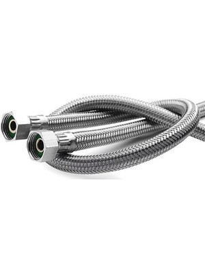Mpex 1/2-1/2 E Paslanmaz Çelik Örgülü Flexıble Bağlantı 70 cm