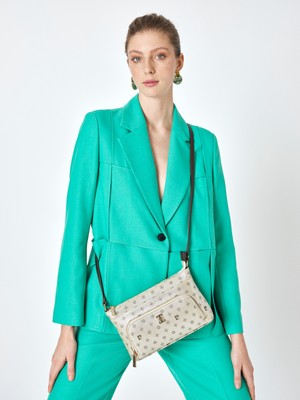 Pierre Cardin Altın Omuz Çantası 05PO25Y1881-MN Yalt