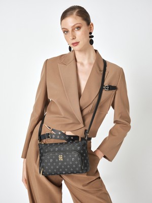 Pierre Cardin Siyah Omuz Çantası 05PO25Y1881-MN S