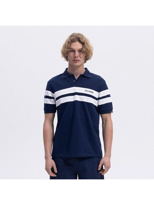 Ellesse EM396-NV Polo Yaka Erkek T-Shirt - Lacivert