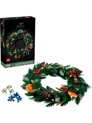 10340 LEGO Iconic Botanicals Çelenk - Wreath 1194 Parça +18 Yaş