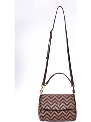 Pierre Cardin Koyu Kahverengi Uzun Askılı Kol Çantası 05PO24Y1969ZKM Kkv