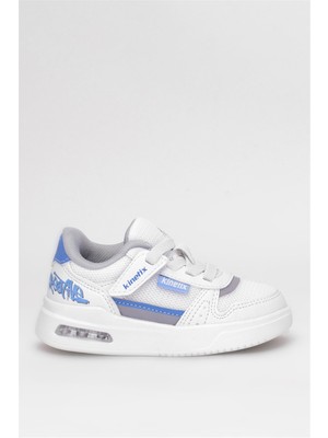 Kinetix 101942642 5p Holge B 5fx Bebe Erkek Çocuk Klasik Sneaker Beyaz - Gri
