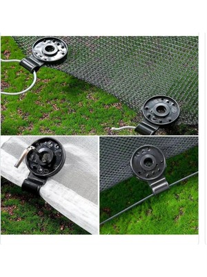 Speed Out 10'Lu Gölgelik Branda Klipsi Pratik Sera Ve File Sabitleyici Aparat