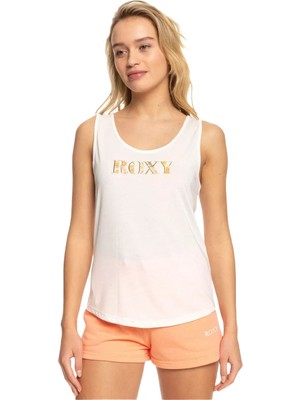 Roxy Losing My Mind Kadın Beyaz Tank Top