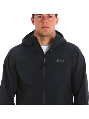 Slam Lacivert Erkek Kapüşonlu Regular Fit Ceket A101002S00_ACT Sum Hood Short Jkt