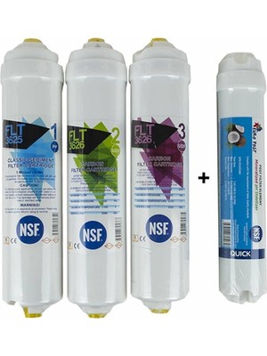 Nsf Sertifikalı Inline Filtre Seti 5'li