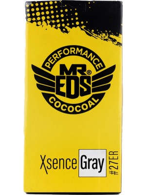 Mr.Eds Xsence Gray 27 mm Nargile Kömürü 1kg Kokusuz Yanma Özelliği ile Dayanıklı ve Kolay Tutuşma