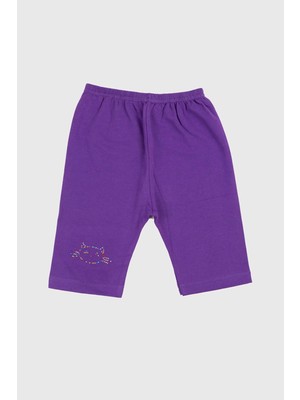 Ceylanoğlu Kız Çocuk Likralı Kısa Tayt 6'lı GKC339 0-1 YAŞ