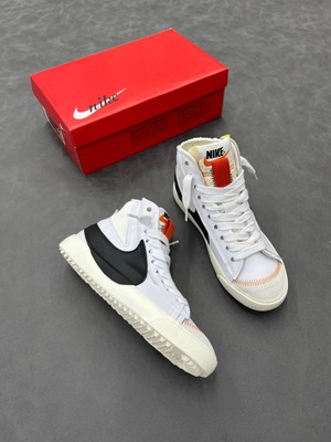 Blazer Mid 77 Jumbo DD3111-100 Günlük Sneaker Mavi Renk Spor Ayakkabı