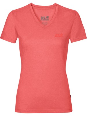 Jack Wolfskin Crosstrail Women Kadın Kahverengi Tişört