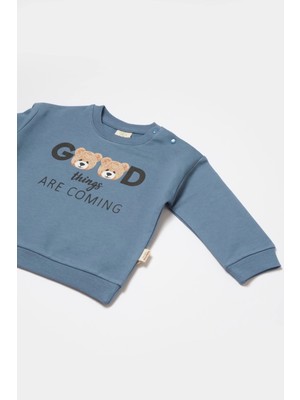 Bebek Uzun Kollu Tişört, %100 Organik Pamuk, Bebek ve Yenidoğan Serisi - CSY8013