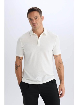 Defacto  Beyaz Erkek T-Shirt X2594AZ/WT32