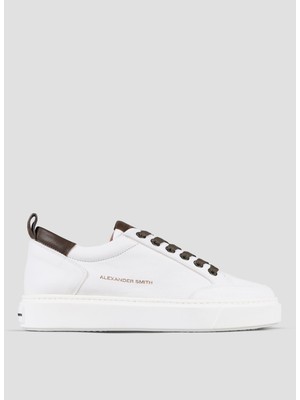 Alexander Smith Beyaz - Haki Erkek Sneaker Bond