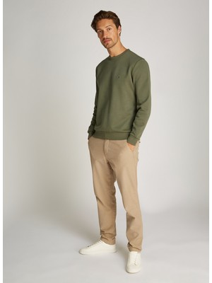 Tommy Hilfiger Yeşil Erkek Sweatshırt MW0MW37241PLI